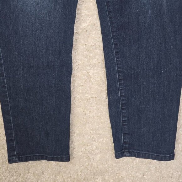 Democracy Women’s 16 Blue Ab Technology Skinny Jeans Stretch Denim Casual Fit - Picture 2 of 13